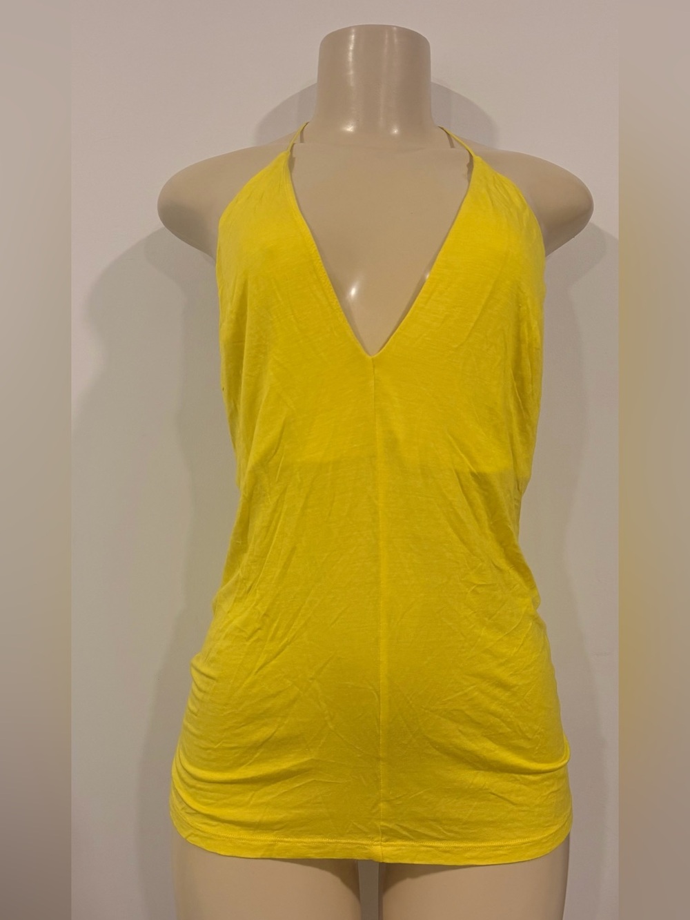 bebe jersey CDC tank cami. V-Neck Camisole Tank Y2K
